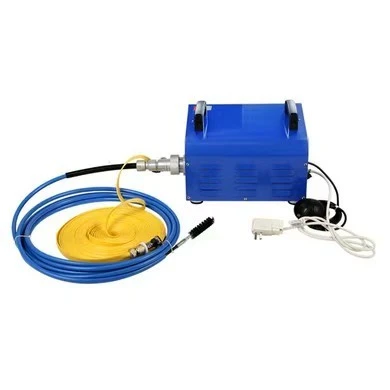 KT-208 Dual-Control-Line-Wärmetauscher-Rohrreinigungsmaschine mit Sicherheitsfußschalter